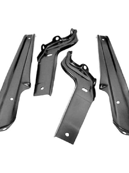 GLA1408E Front Bumper Bracket Set Driver Side/Passenger Side